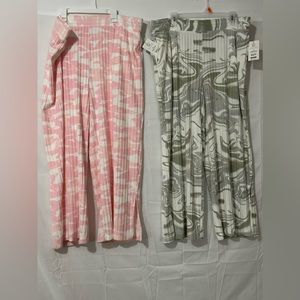 2X Pajama Bottoms. Super soft, wide leg, never worn.